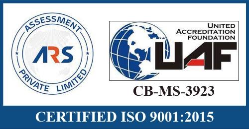 ISO 9001 Certificate